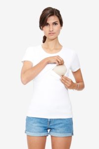 White nursing t-shirt
